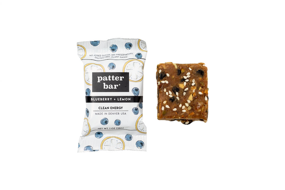 
            
                Load image into Gallery viewer, 1 oz Blueberry Lemon Whole Food Energy Bar
            
        